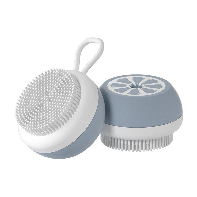 Pet Bath Brush 2 In 1 Silicone Massage Grooming Tool