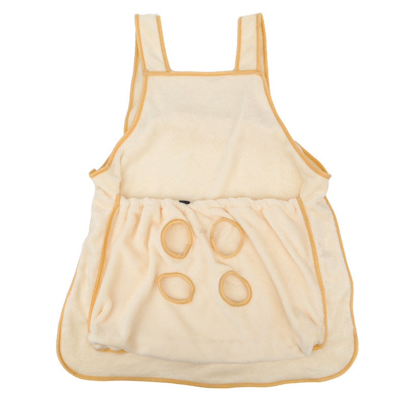 Pet Carrier Hanging Chest Apron Travel Plush Pocket Bag