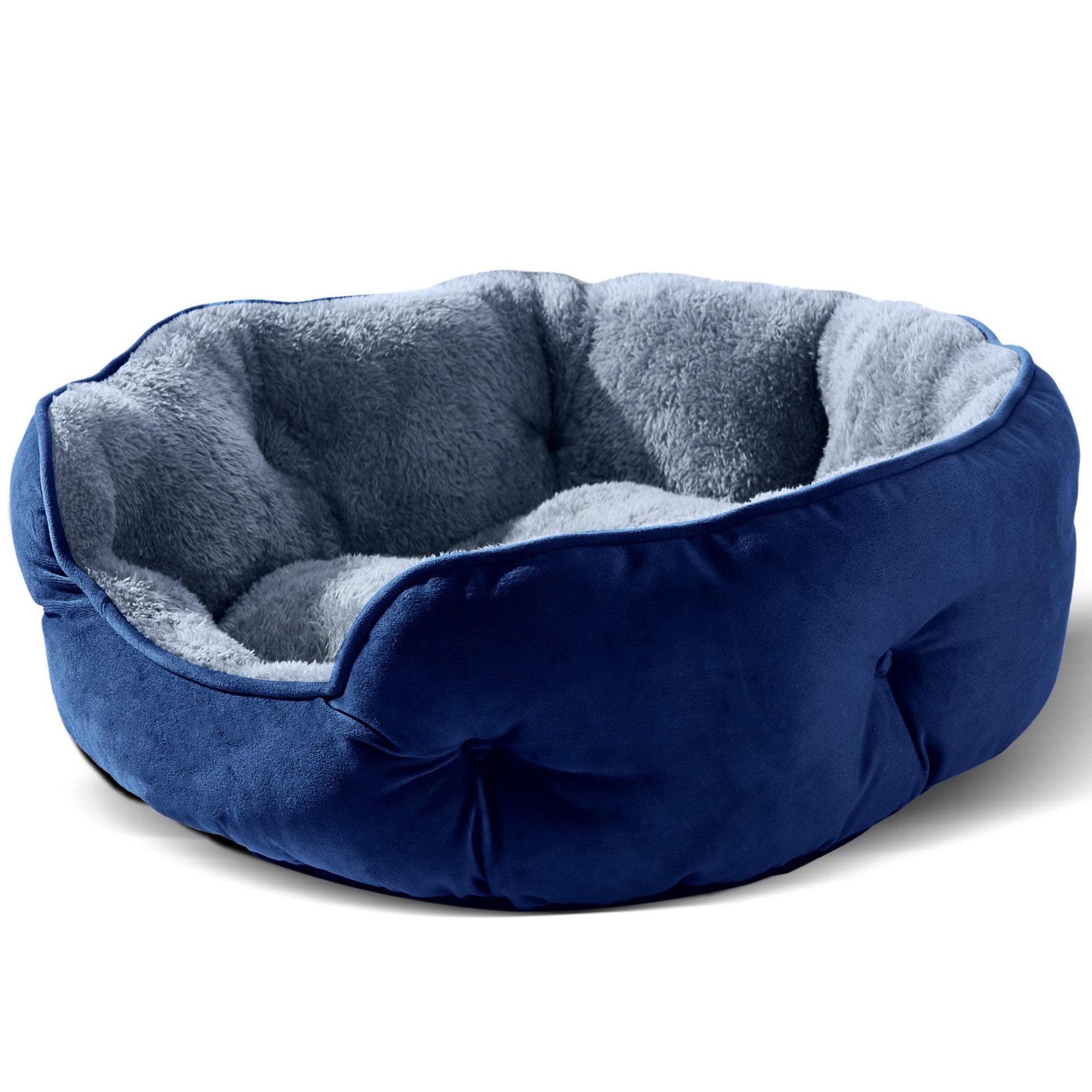 Round Cozy Pet House Bed