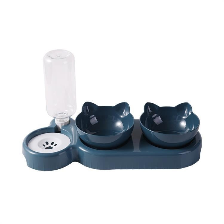 Anti-Tumble Automatic Pet Feeding Water Fountain Bowl