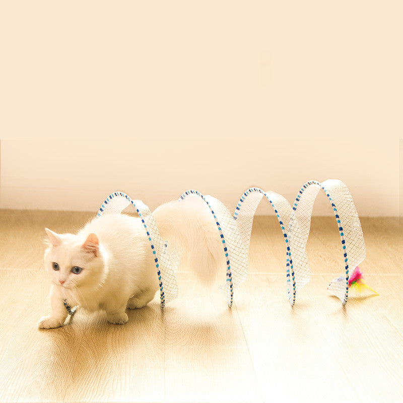 Foldable Storage Pet Tunnel Interactive Toy