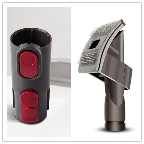 Pet Grooming Brush Vacuum Attachment Hair Removal Tool