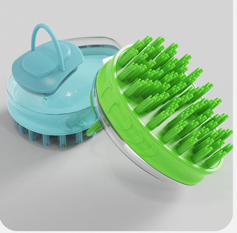 Pet Bath Brush Massage Grooming Cleaning Tool