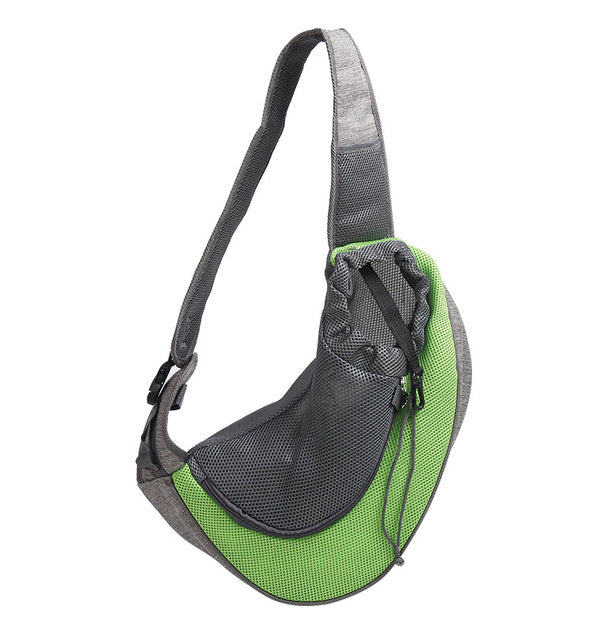 Pet Carrier Mesh Oxford Travel Shoulder Sling Bag Tote