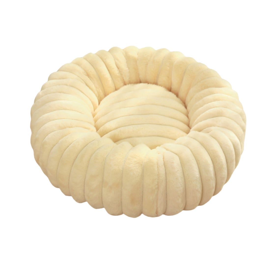 Plush Round Warm Pet Nest Bed