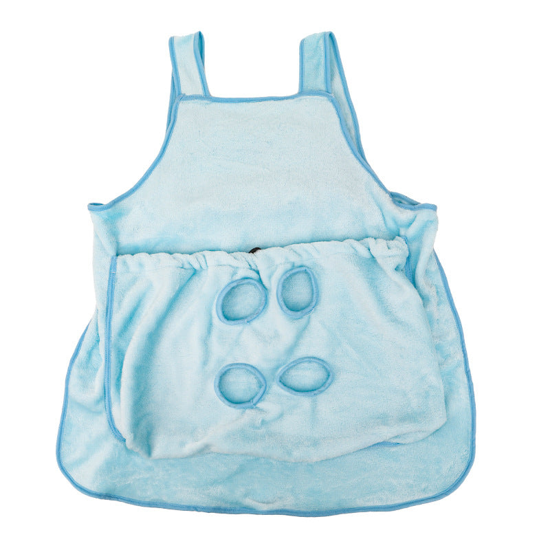 Pet Carrier Hanging Chest Apron Travel Plush Pocket Bag