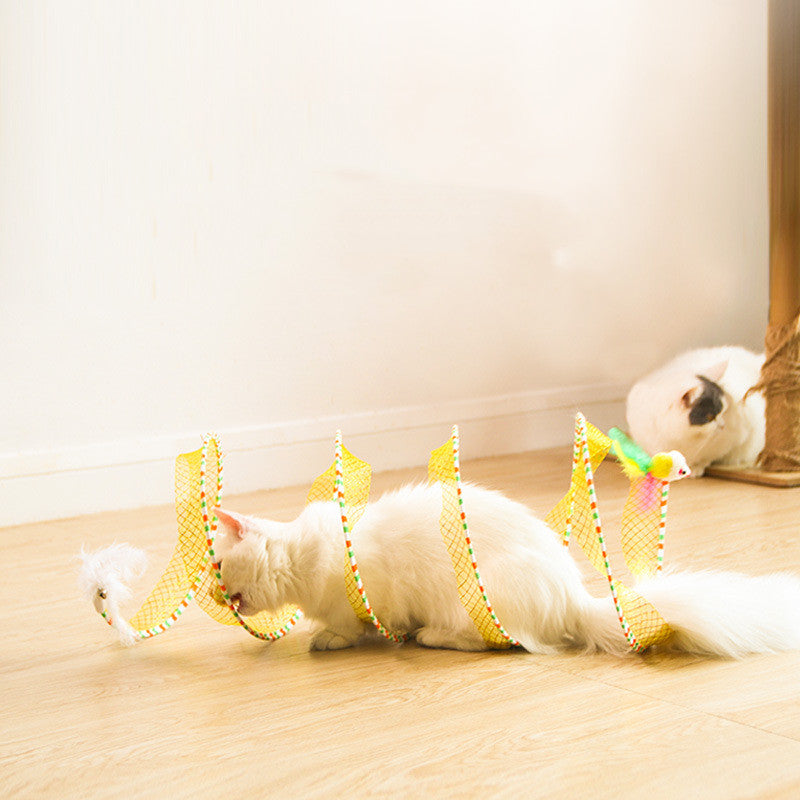 Foldable Storage Pet Tunnel Interactive Toy