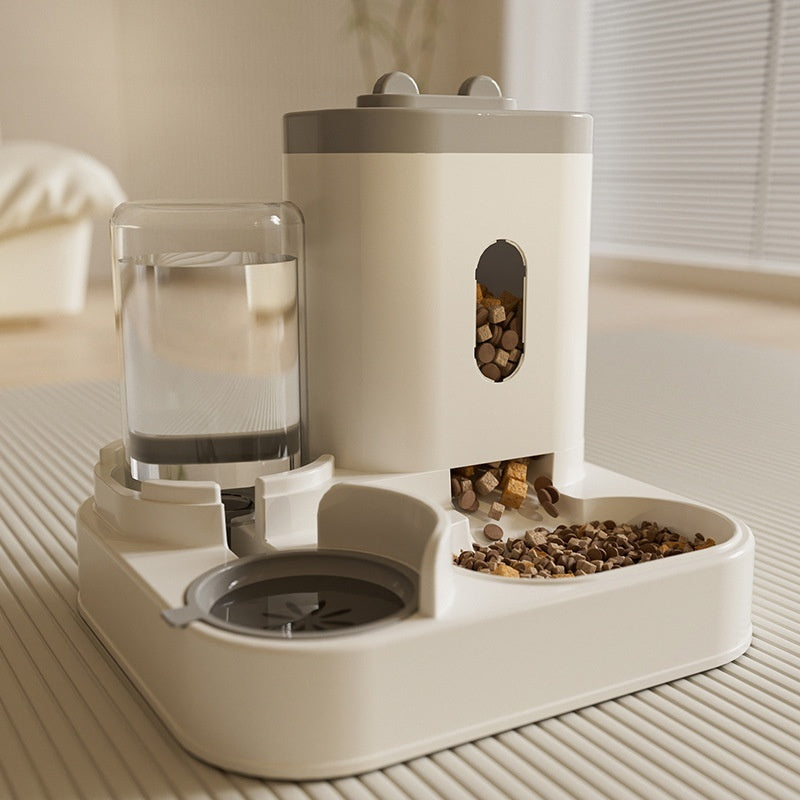 Automatic Pet Feeding And Water Dispenser Bowl