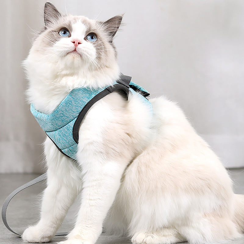 Pet Chest Strap Lace Rope Breathable Lightweight Harness Leash