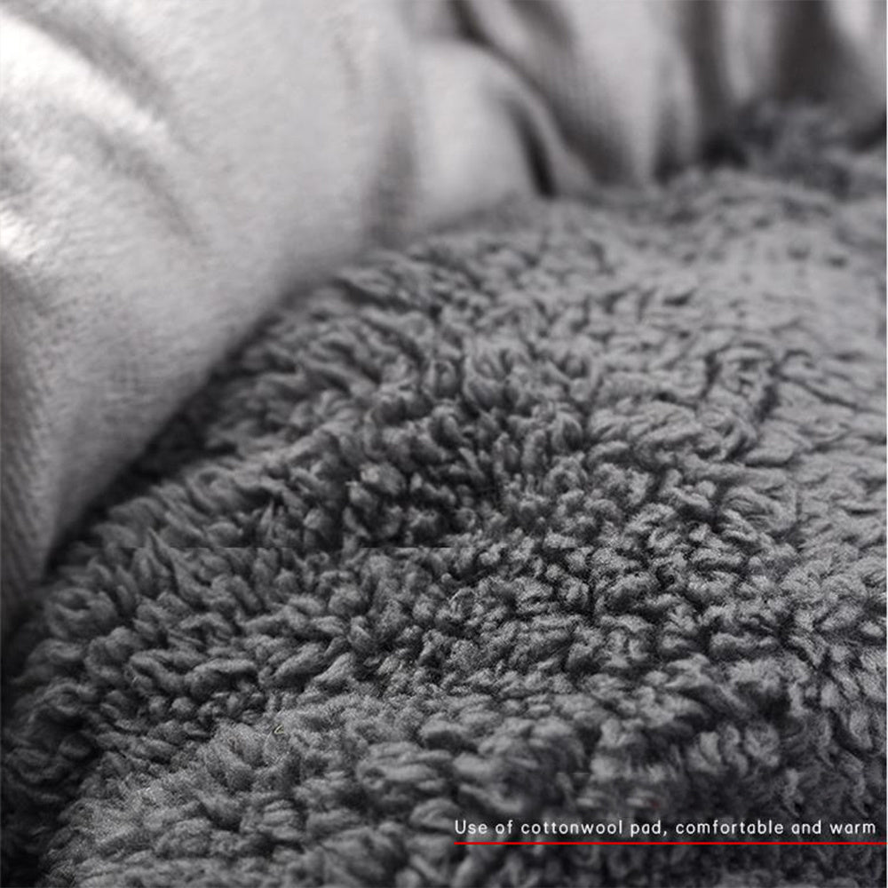 Soft Round Plush Pet Sleeping Mat Bed