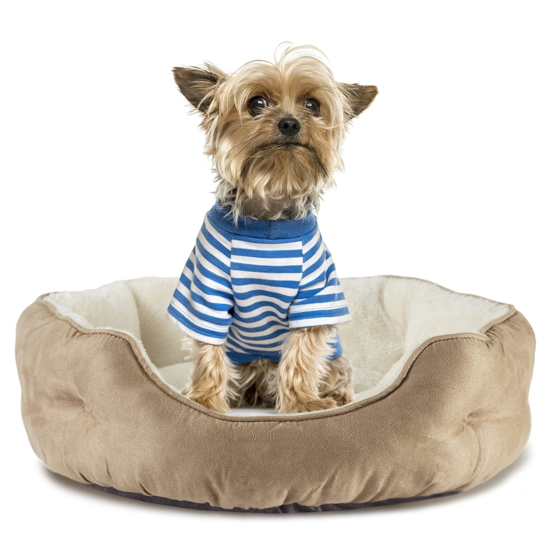 Round Cozy Pet House Bed
