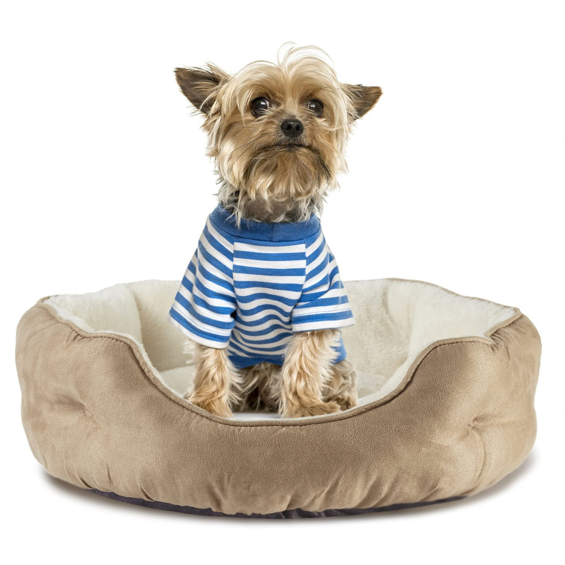Round Cozy Pet House Bed