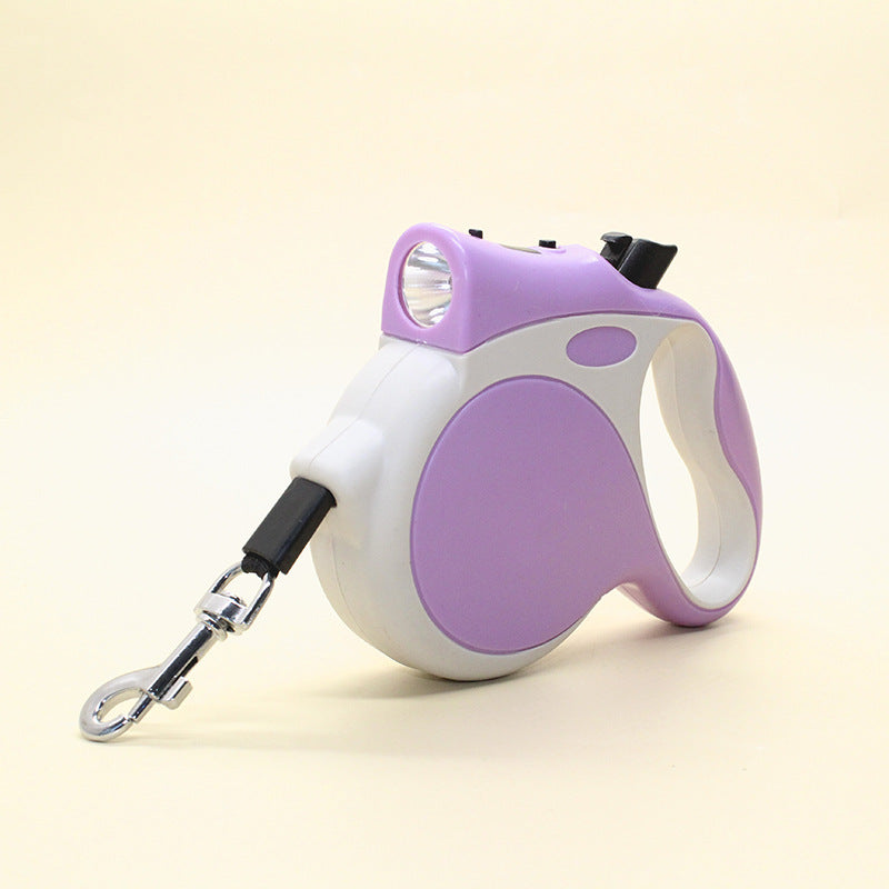 Light Retractable Pet Leash Rope