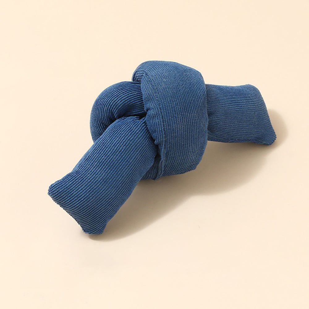Natural Cotton Knot Rope Tug Chew Interactive Pet Toy