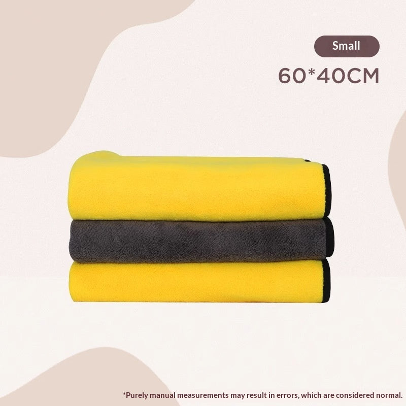 Pet Quick Dry Absorbent Bath Towel Large Breed Grooming Tool