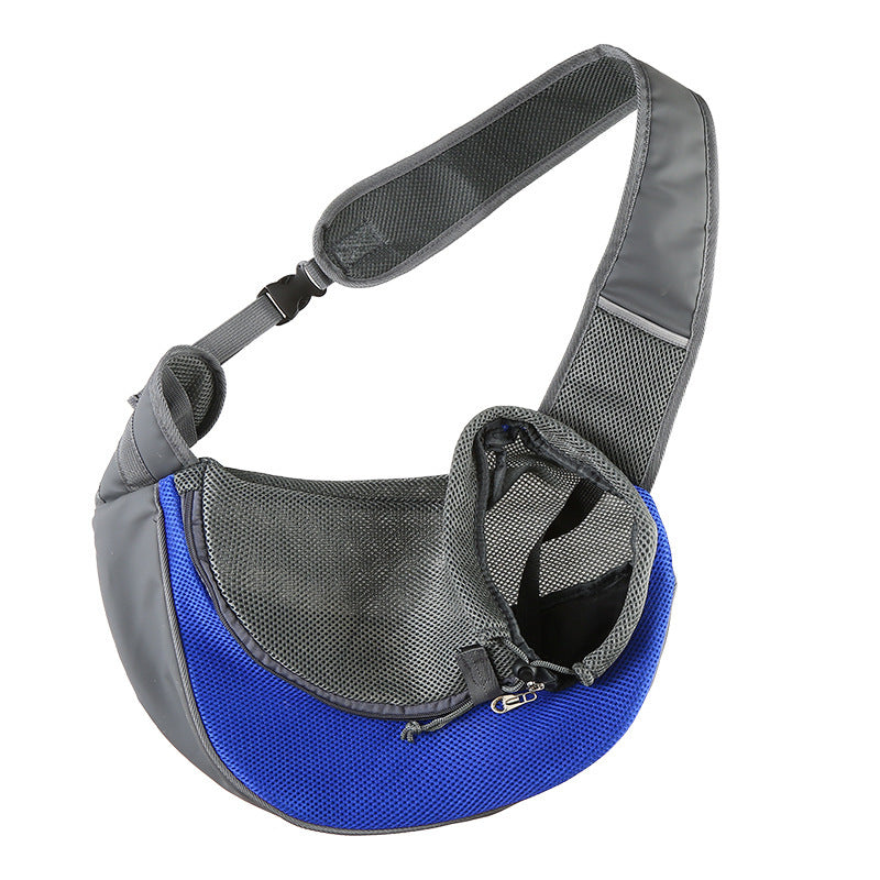 Pet Carrier Mesh Oxford Travel Shoulder Sling Bag Tote
