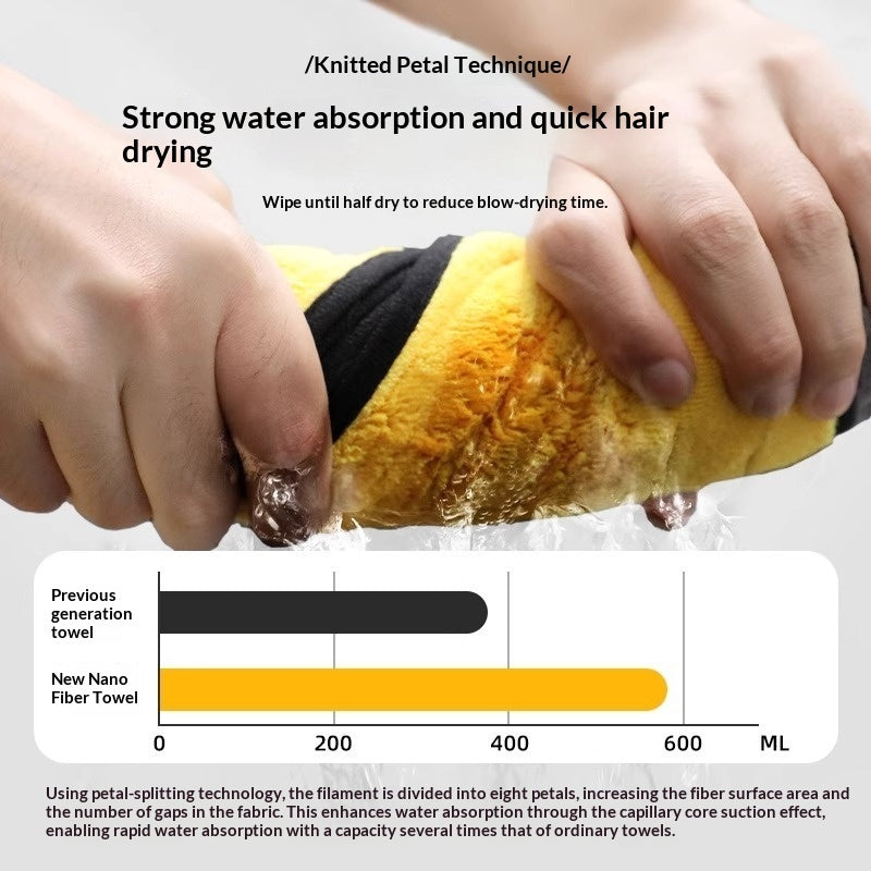 Pet Quick Dry Absorbent Bath Towel Large Breed Grooming Tool