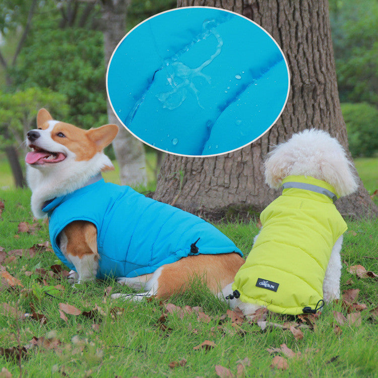 Thick Waterproof Reflective Outdoor Pet Jacket