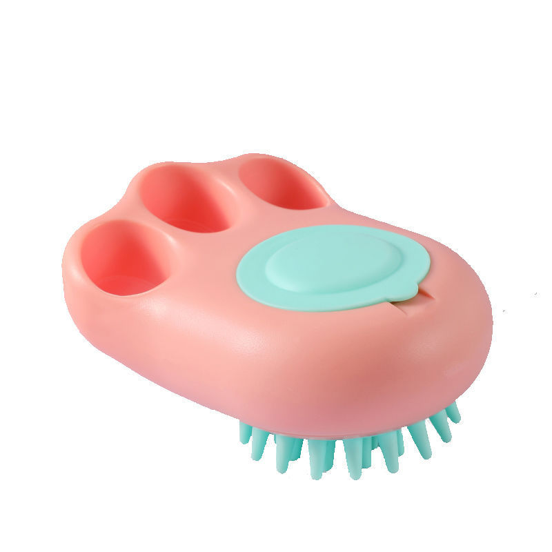 Pet Bath Brush Massage Comb Claw Cleaning Grooming Tool