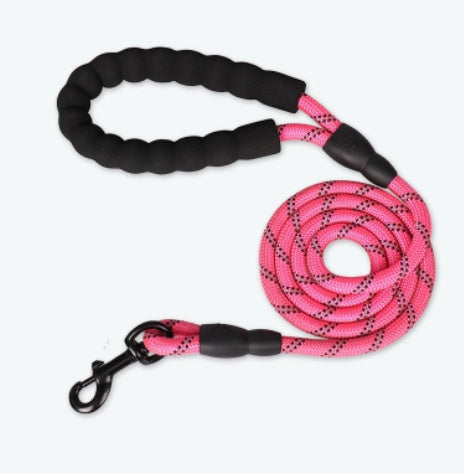 Pet Reflective Leash Safety Walking Training Tool