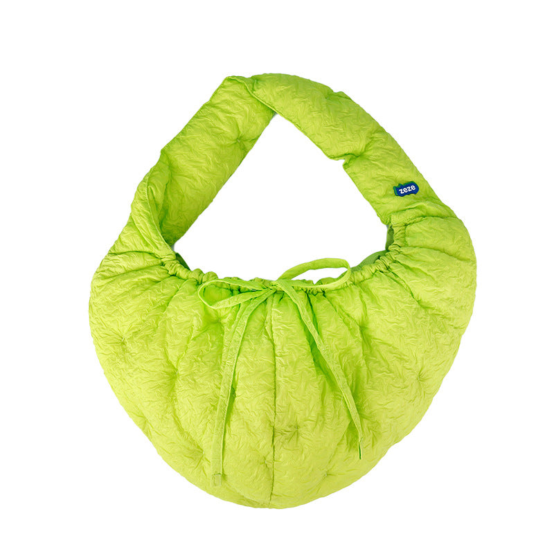 Pet Carrier Shoulder Diagonal Portable Warm Travel Bag