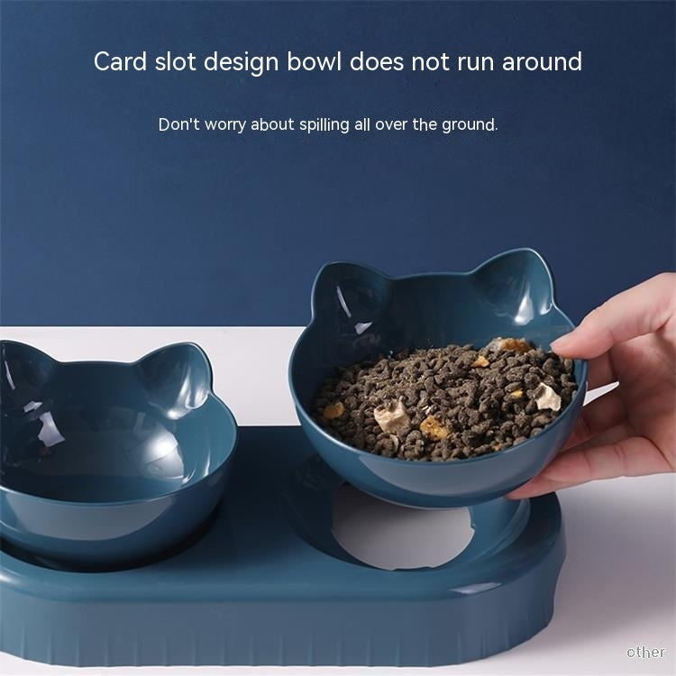 Anti-Tumble Automatic Pet Feeding Water Fountain Bowl