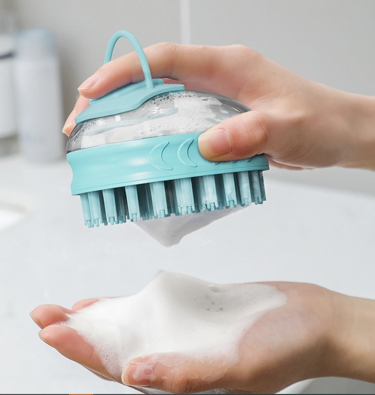 Pet Bath Brush Massage Grooming Cleaning Tool
