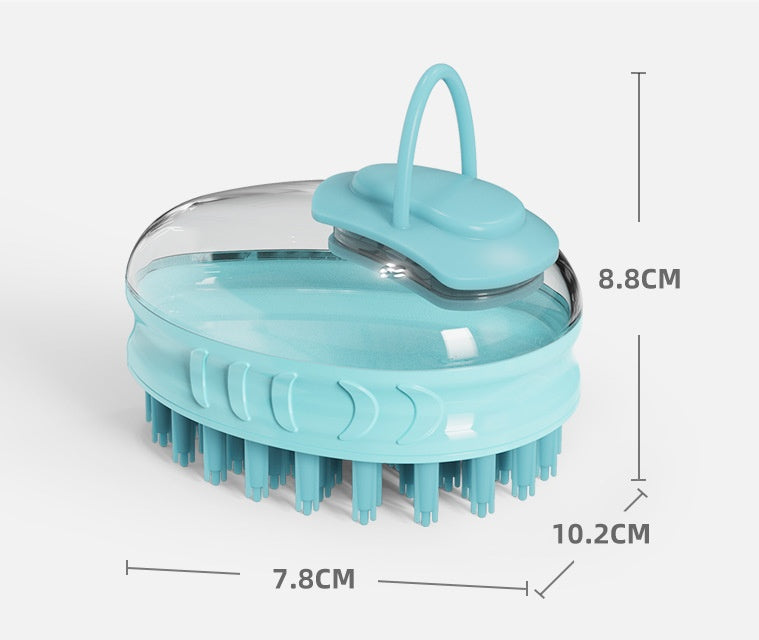 Pet Bath Brush Massage Grooming Cleaning Tool