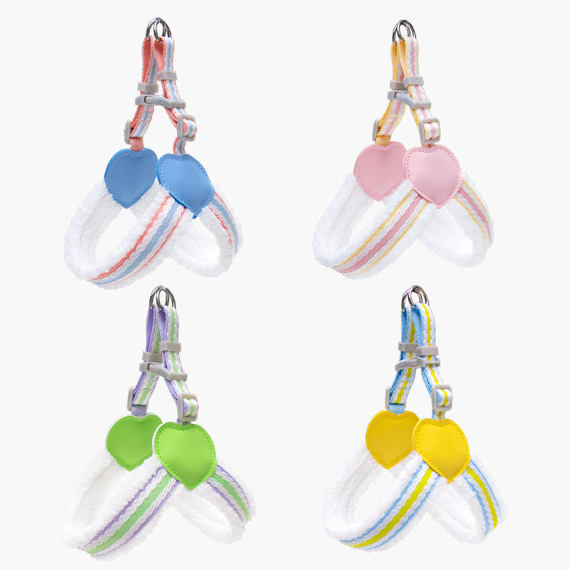 Breathable Summer Vest Style Pet Harness Leash