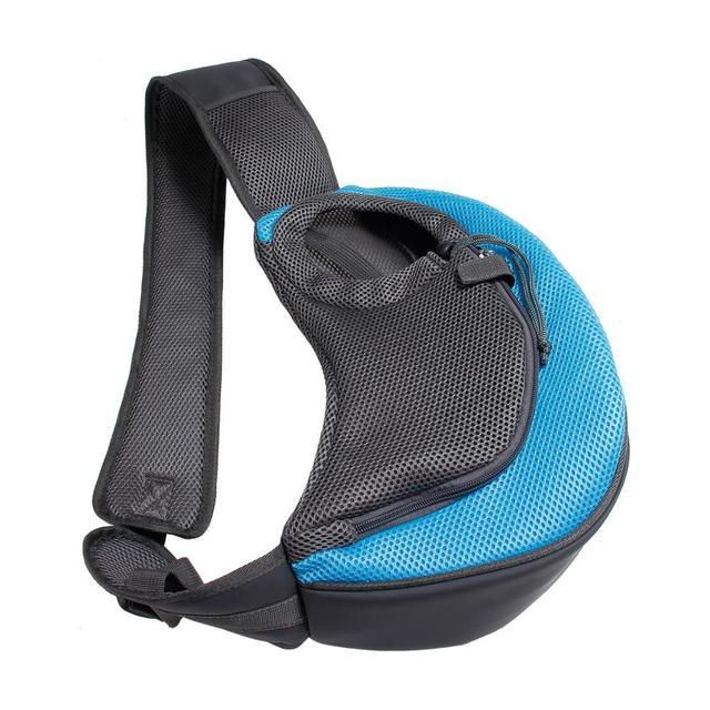 Pet Carrier Mesh Oxford Travel Shoulder Sling Bag Tote