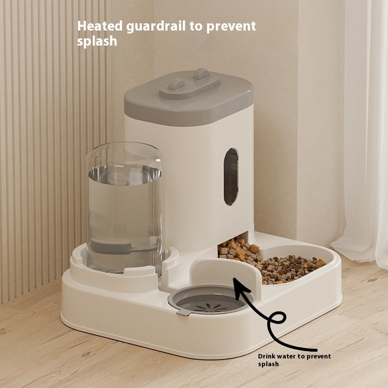 Automatic Pet Feeding And Water Dispenser Bowl