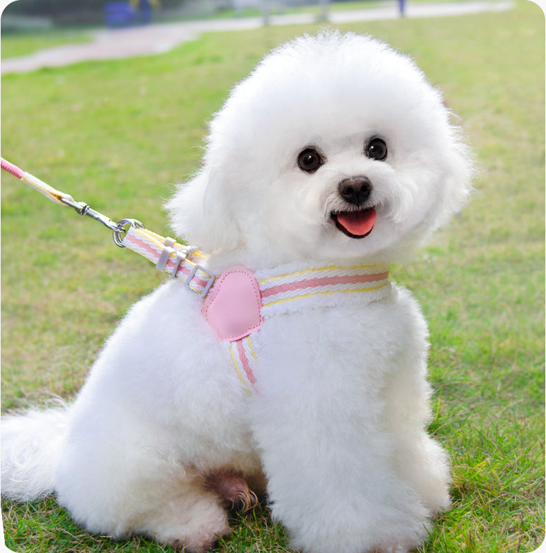 Breathable Summer Vest Style Pet Harness Leash