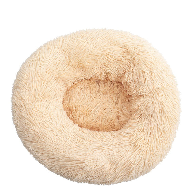 Round Cotton Warm Winter Pet Sleeping Bed