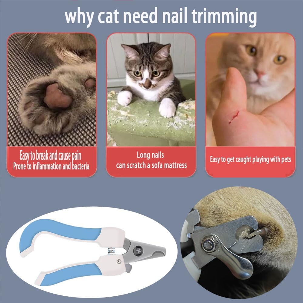 Pet Nail Clippers Indoor Safety Trimming Grooming Tool