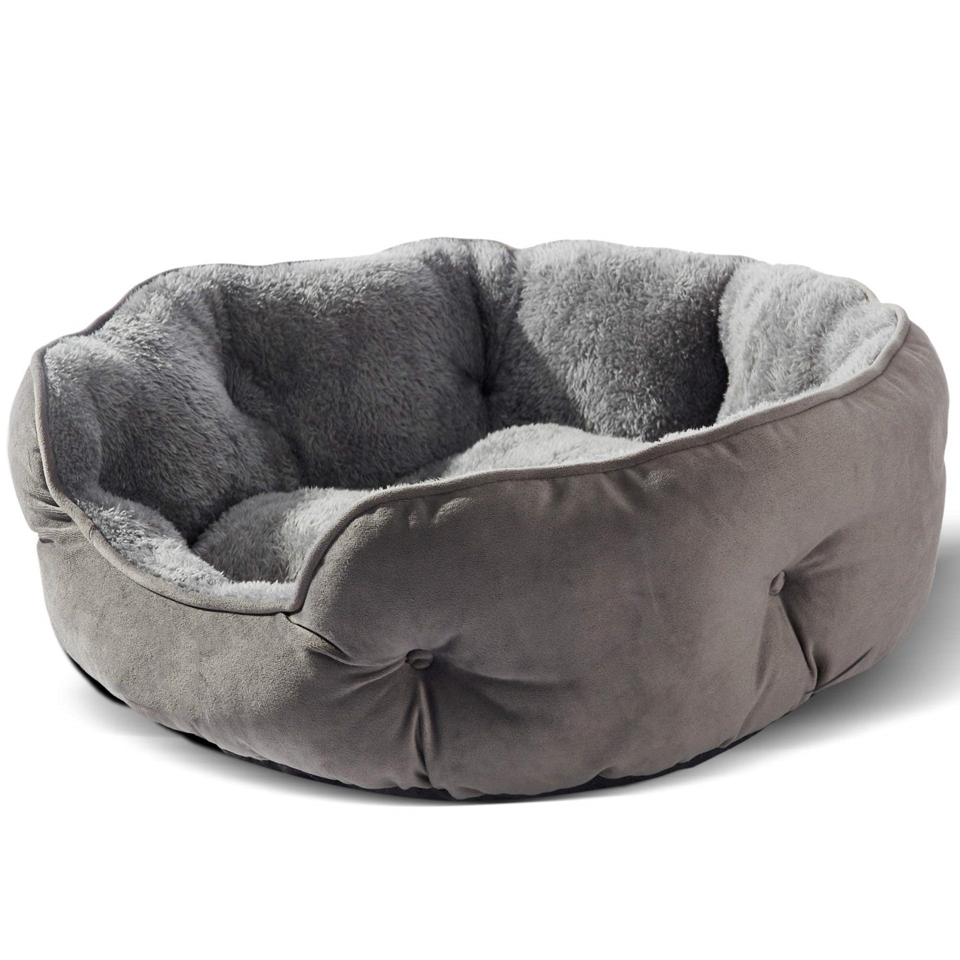 Round Cozy Pet House Bed