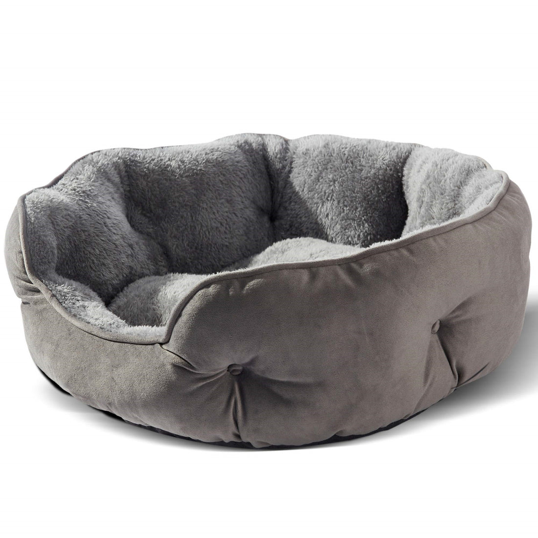 Round Cozy Pet House Bed