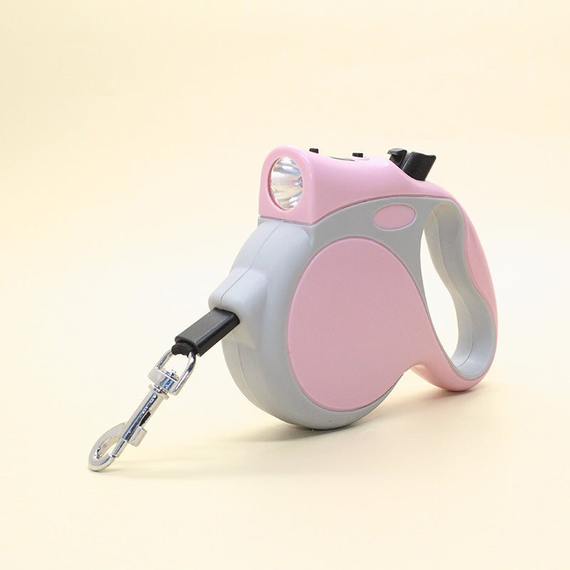 Light Retractable Pet Leash Rope