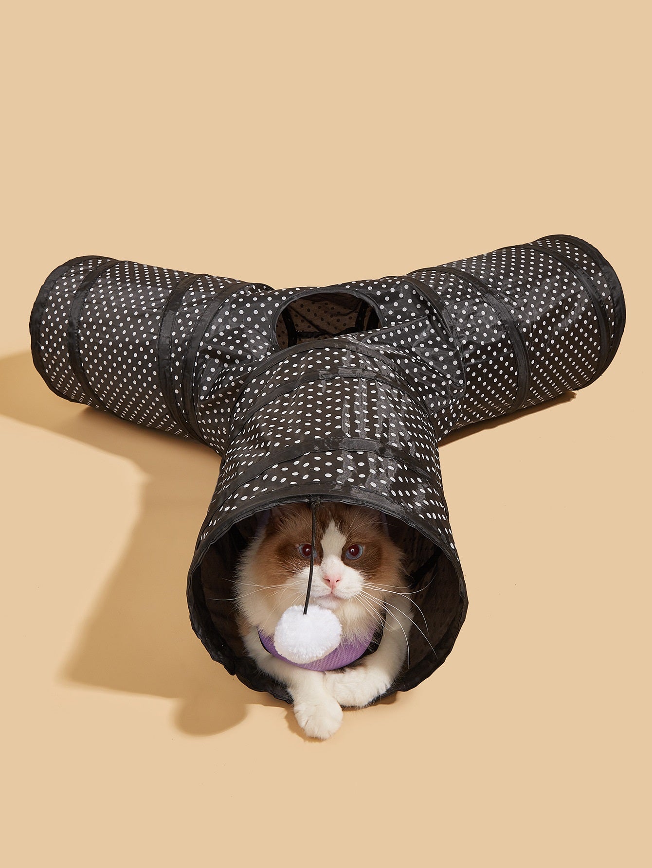 Collapsible Channel Interactive Pet Toy Supplies