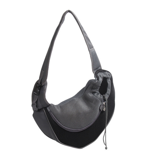 Pet Carrier Mesh Oxford Travel Shoulder Sling Bag Tote