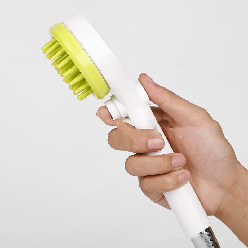 Pet Bath Brush Massage Comb Shower Cleaning Tool
