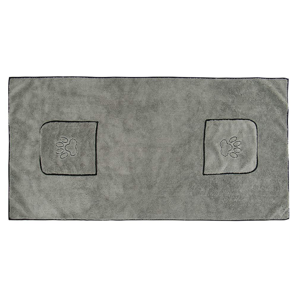 Pet Bathrobe Super Absorbent Bath Towel Grooming Coat