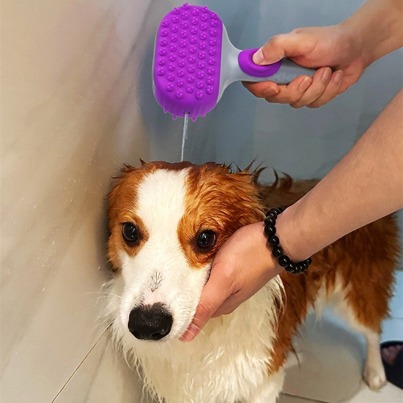 Pet Bath Brush Floating Hair Cleaning Shower Tool