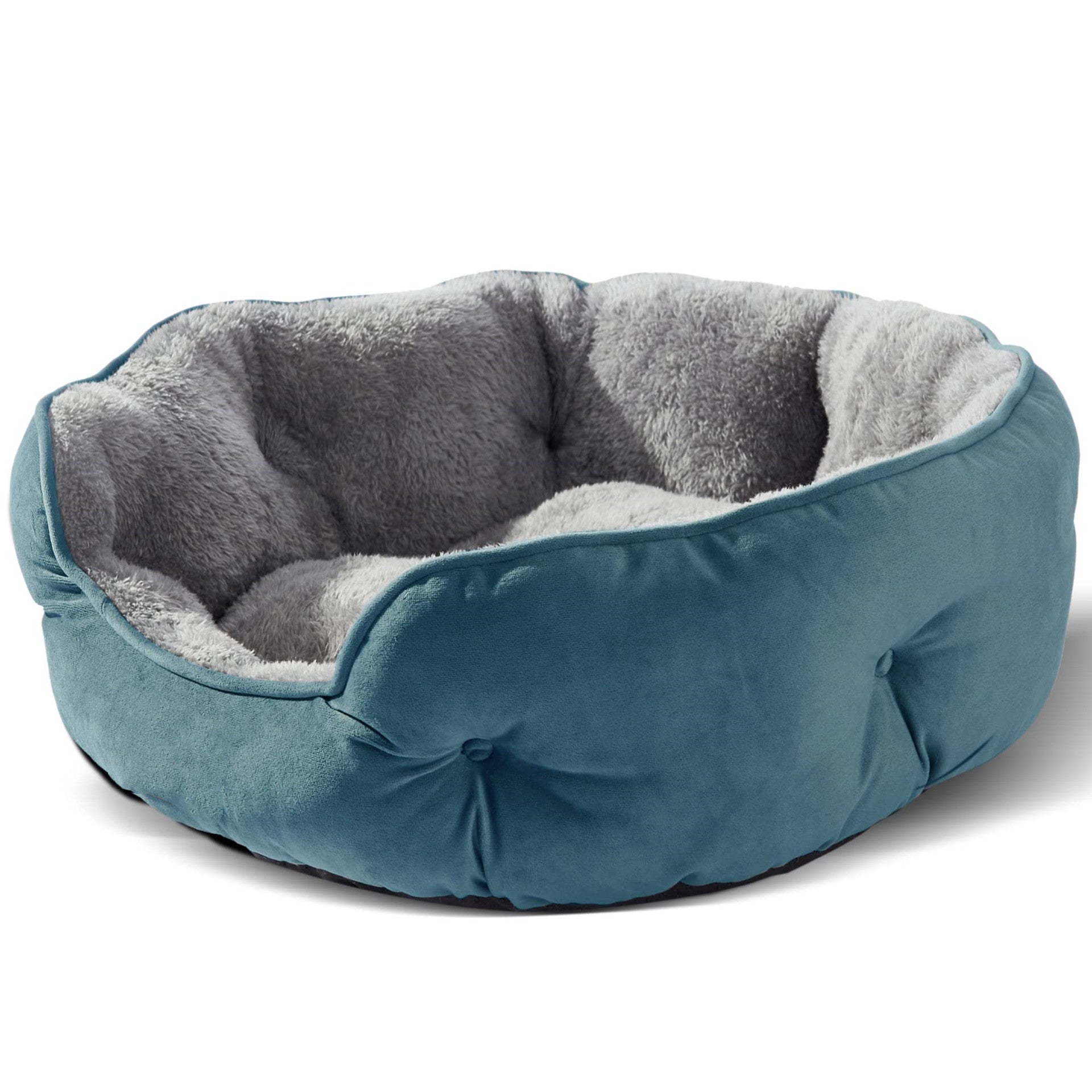 Round Cozy Pet House Bed