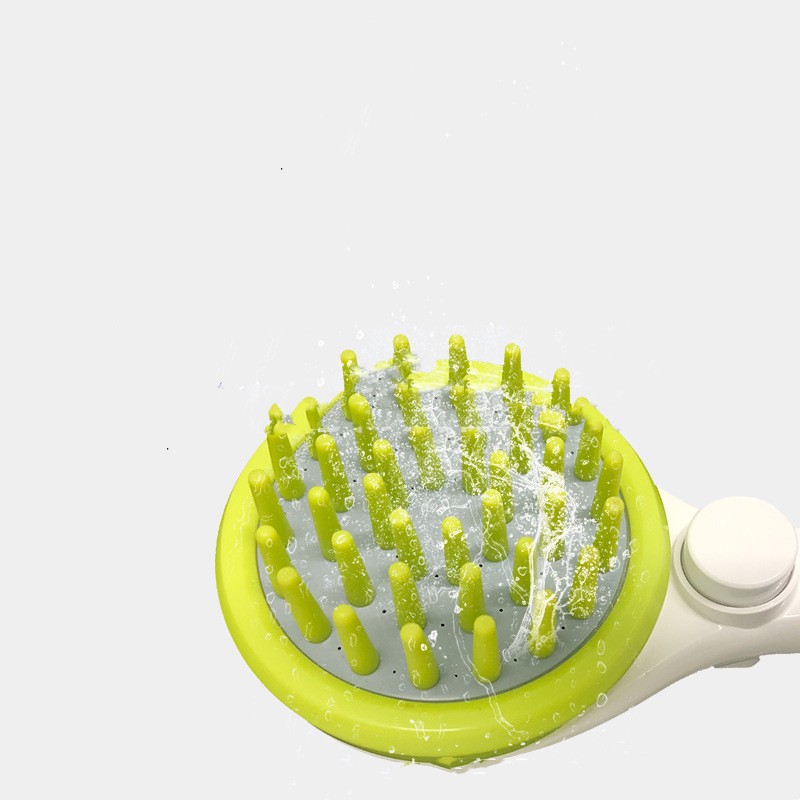 Pet Bath Brush Massage Comb Shower Cleaning Tool