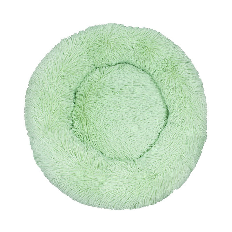 Round Cotton Warm Winter Pet Sleeping Bed