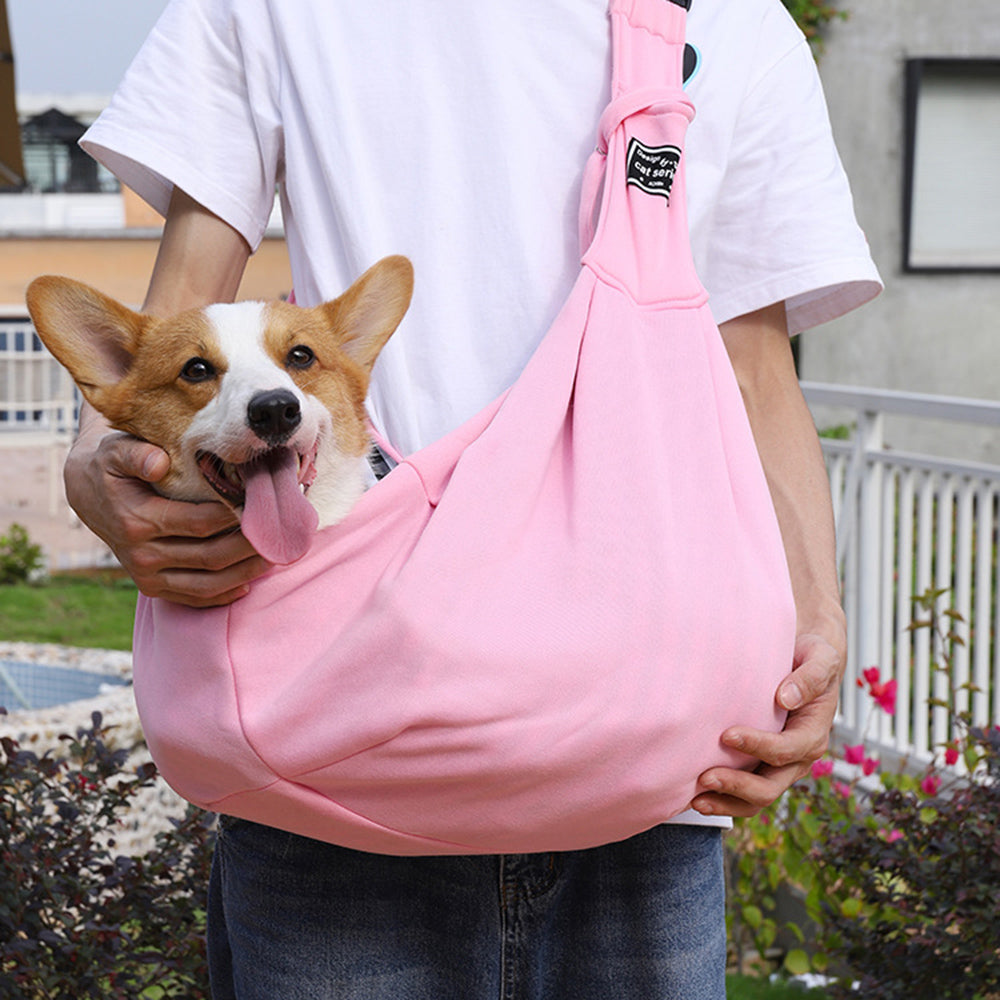 Pet Carrier Cotton Comfort Travel Shoulder Sling Bag