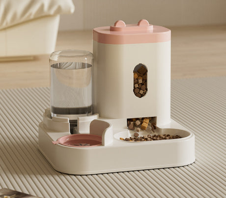 Automatic Pet Feeding And Water Dispenser Bowl