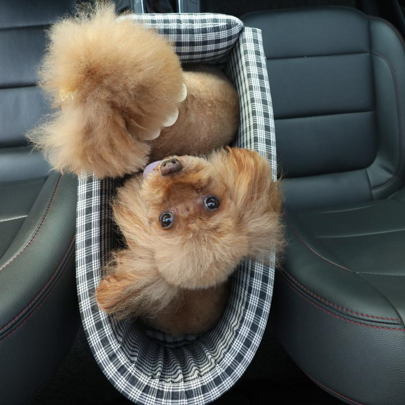 Pet Car Seat Carrier Non Slip Booster Travel Bed