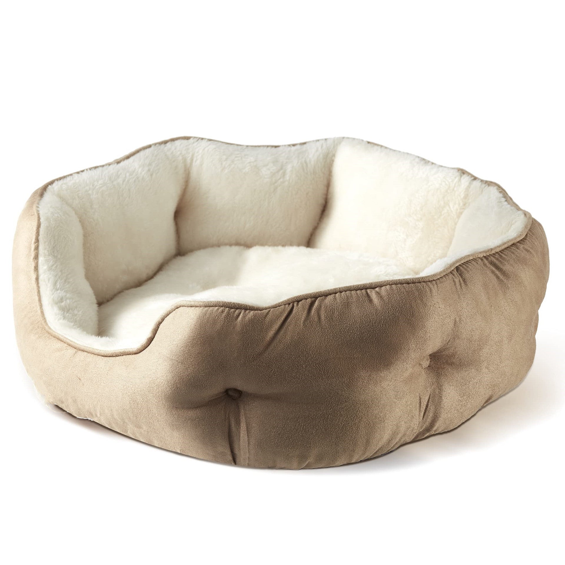 Round Cozy Pet House Bed