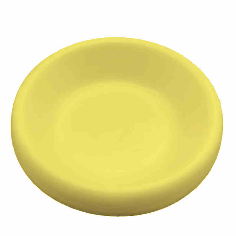 Solid Wood Ceramic Tilted Pet Feeding Bowl